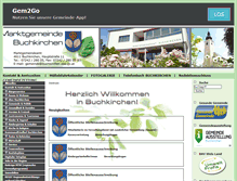 Tablet Screenshot of buchkirchen.at